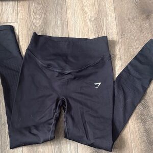 Gymshark Jet Black High-Waist Leggings